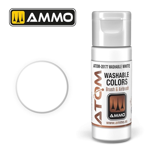 [ MIG20177 ] ATOM WASHABLE White 20ml