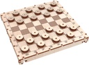 [ MRPLAYWOOD10902 ] Mr Playwood Game Checkers 3D Puzzle