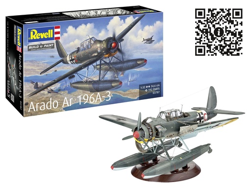 [ RE03787 ] Revell Arado Ar 196A-3 1/32