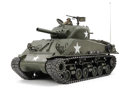 [ T56048 ] Tamiya M4 Sherman 105mm howitzer  1/16 (mechanical steering system)