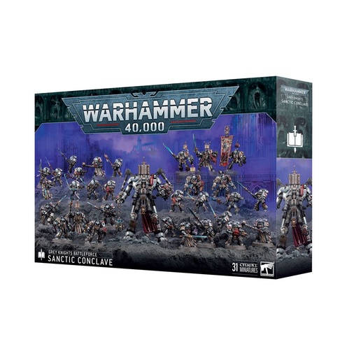 [ GW57-42 ] GREY KNIGHTS BATTLEFORCE: SANCTIC CONCLAVE (Leverbaar vanaf 9/8)