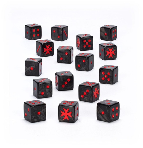 [ GW55-51 ] BLACK TEMPLARS DICE