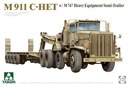 [ TAKOM5024 ] Takom M911 C-HET w/M747 Heavy Equipment Semi-Trailer 