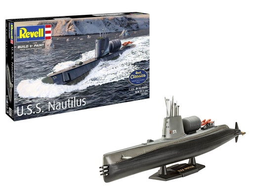 [ RE05184 ] Revell U.S.S. Nautilus 1/305