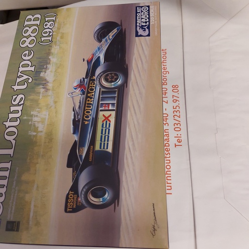[ EBBRO010 ] EBBRO Team Lotus type 88B (1981) 1/20