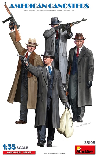 [ MINIART38108 ] Miniart American Gangster 1/35