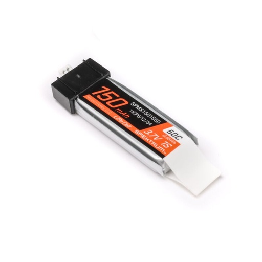 [ SPMX1501S50 ] Spektrum 3.7V 150mAh 1S 50C LiPo Battery: JST PH1.25 Connector