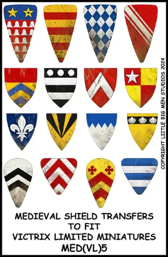 [ VICTRIXMED(VL)5 ] Victrix Medieval Shield Transfers 5