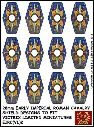 [ VICTRIXEIRC(VL)2 ] Victrix Early Imperial Roman Cavalry Shield Transfers 2