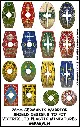 [ VICTRIXGERM(VL)4 ] Victrix Germanic Warriors Shield Designs GERM 4