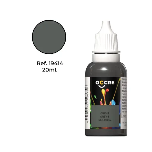 [ OCCRE19414 ] Occre Acrylic Paint Gray-3 20ml