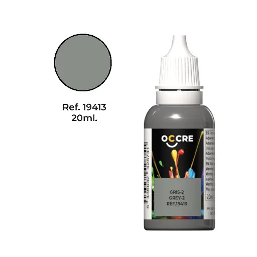 [ OCCRE19413 ] Occre Acrylic Paint Gray-2 20ml