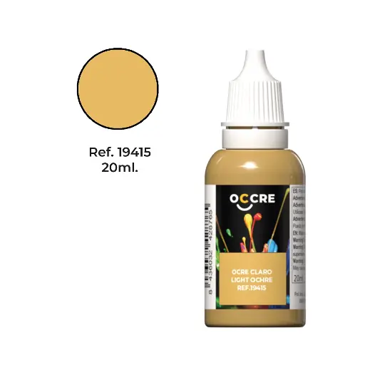 [ OCCRE19415 ] Occre Acrylic Paint Light Ochre 20ml