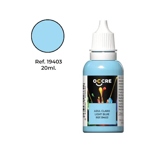 [ OCCRE19403 ] Occre Acrylic Paint Light Blue 20ml