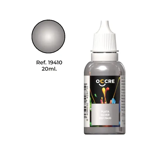 [ OCCRE19410 ] Occre Acrylic Paint Silver 20ml