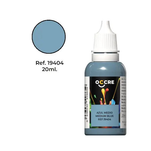 [ OCCRE19404 ] Occre Acrylic Paint Medium Blue 20ml
