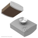 [ GSW14196 ] Green stuff world Hand sandpaper holder - Curved