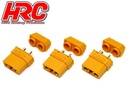 [ HRC9097PA ] Connector -XT90 with CAP - Female - 3st
