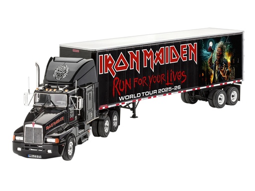 [ RE07740 ] Revell Tour Truck Iron Maiden (50th Anniversary) 1/32