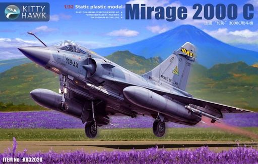 [ KH32020 ] Kitty hawk Mirage 2000 C 1/32
