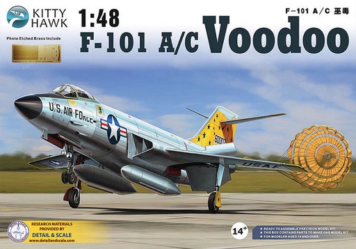 [ KH80115 ] Kitty Hawk F-101A/C Voodoo 1/48