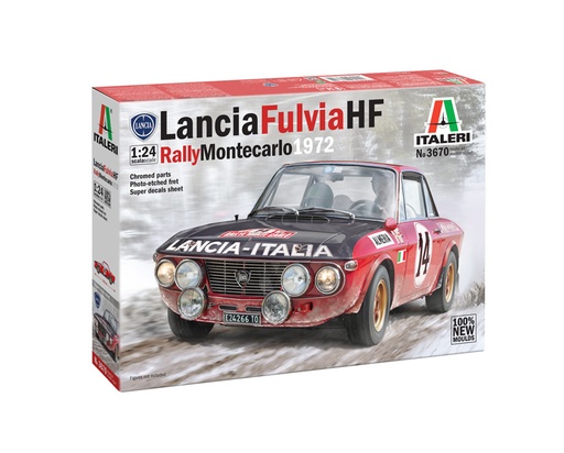 [ ITA-3670 ] Italeri Lancia Fulvia HF Rally Montecarlo