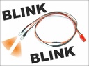 [ PICHC5456 ] LED Ø 3mm Kabel blinkend (orange)