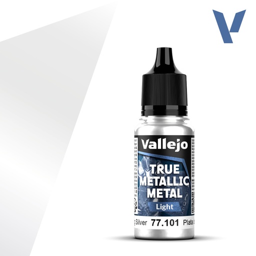 [ VAL77101 ] True Metallic Metal Sterling Silver 18ml.