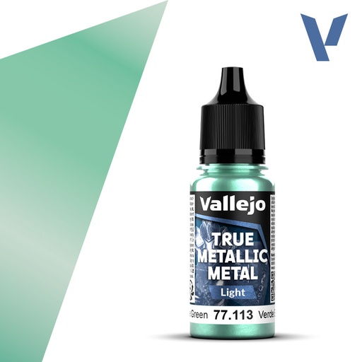 [ VAL77113 ] True Metallic Metal Beetle Green 18ml.