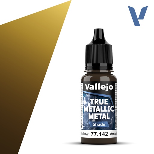 [ VAL77142 ] Vallejo True Metallic Metal Radiant Yellow 18ml.