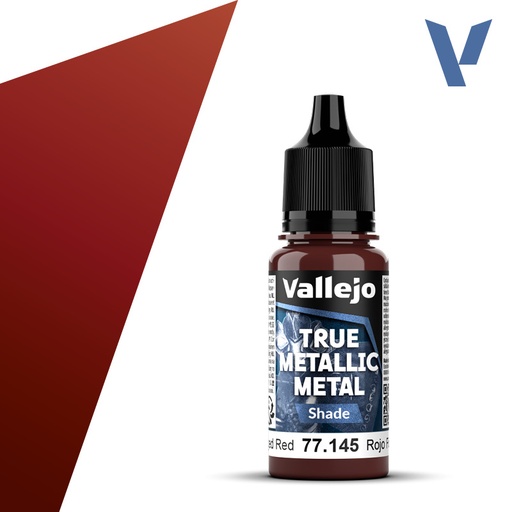 [ VAL77145 ] True Metallic Metal Forged Red 18ml.
