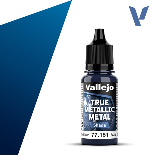 [ VAL77151 ] Vallejo True Metallic Metal Sapphire Blue 18ml.
