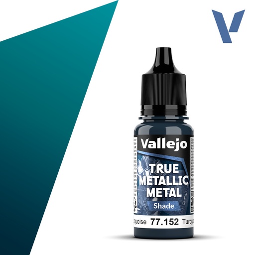 [ VAL77152 ] Vallejo True Metallic Metal Hydra Turquoise 18ml.