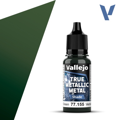 [ VAL77155 ] True Metallic Metal Amber Green 18ml.