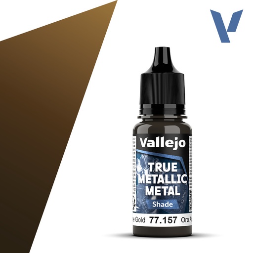 [ VAL77157 ] Vallejo True Metallic Metal Arcane Gold 18ml.
