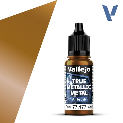 [ VAL77177 ] Vallejo True Metallic Metal Arcane Gold 18ml.