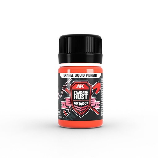 [ AK14001 ] Ak-Interactive Standard Rust - Liquid Pigment 35ml