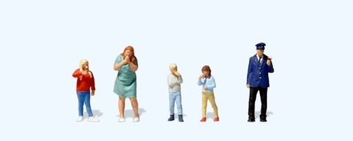 [ PRE10815 ] Preiser dégustation de glace 1/87 HO