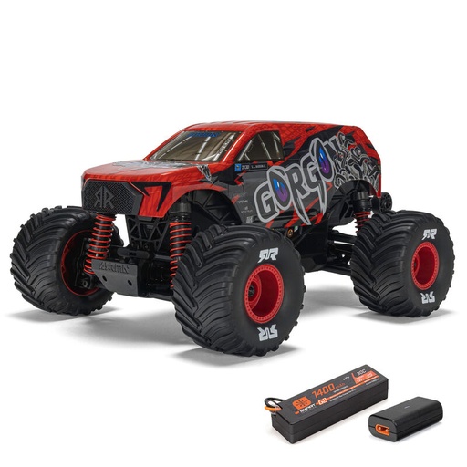 [ ARA2130T2 ] GORGON GROM 4X4 RTR Brushed (Battery & Charger included)