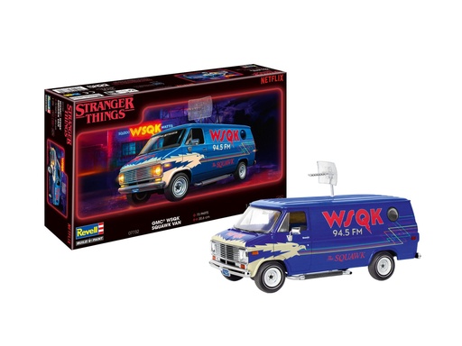 [ RE07732 ] Revell Stranger Things GMC WSQK SQUAWK VAN 1/25