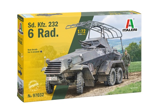 [ ITA-97032 ] Italeri Sd. Kfz. 232 6 Rad. 1/72