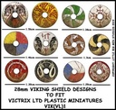 [ VICTRIXVIK(VL)1 ] Victrix Viking Shield Designs VIK 1.