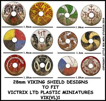 [ VICTRIXVIK(VL)1 ] Victrix Viking Shield Designs VIK 1.