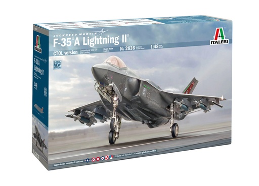 [ ITA-2836 ] Italeri F-35A Lightning II 1/48