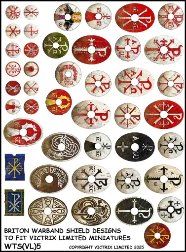 [ VICTRIXWTS(VL)5 ] Victrix Briton Warband Banner Sheet