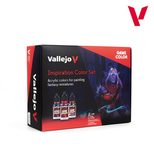[ VAL72182 ] Vallejo inspiration color set game color  48 pcs