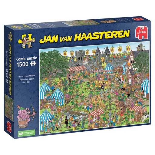 [ JUMBO00637 ] Jumbo Jan Van Haasteren - Robin Hood Festival - 1500 stukjes
