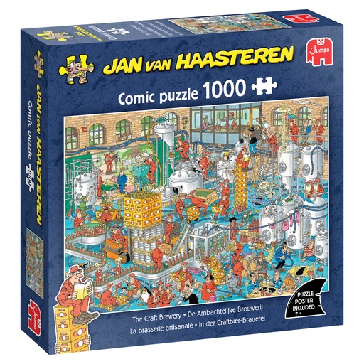 [ JUMBO00610 ] Jumbo Jan Van Haasteren - De Ambachtelijke Brouwerij - 1000 stukjes