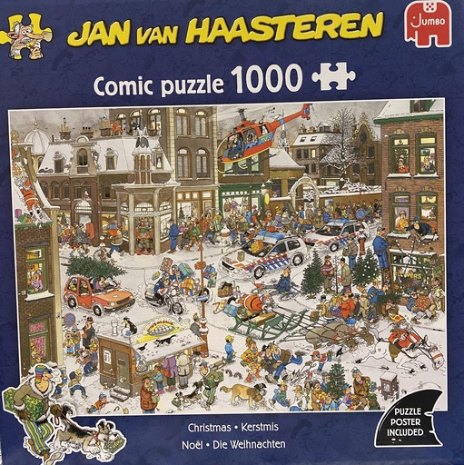 [ JUMBO00599 ] Jumbo Jan Van Haasteren - Kerstmis - 1000 stukjes