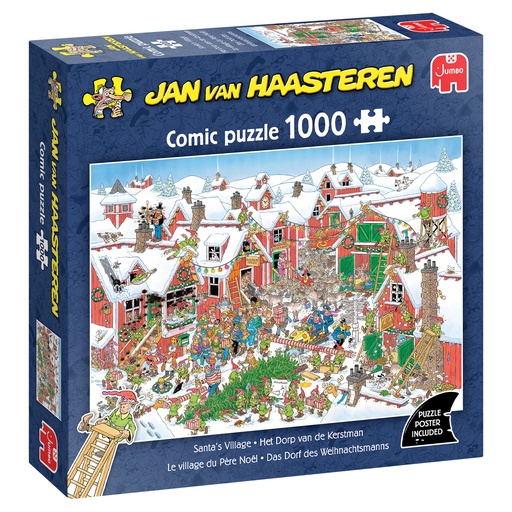 [ JUMBO00613 ] Jumbo Jan Van Haasteren - Het Dorp van den Kerstman - 1000 stukjes